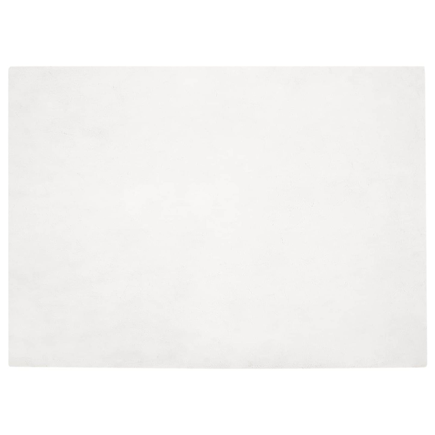 Skridsikker tæppe af kunstig kaninpels OLITE Hvid 200 x 280 cm