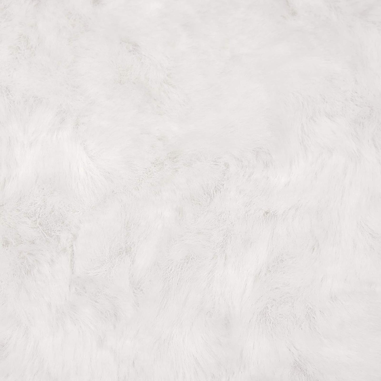 Skridsikker tæppe af kunstig kaninpels OLITE Hvid 80 x 120 cm