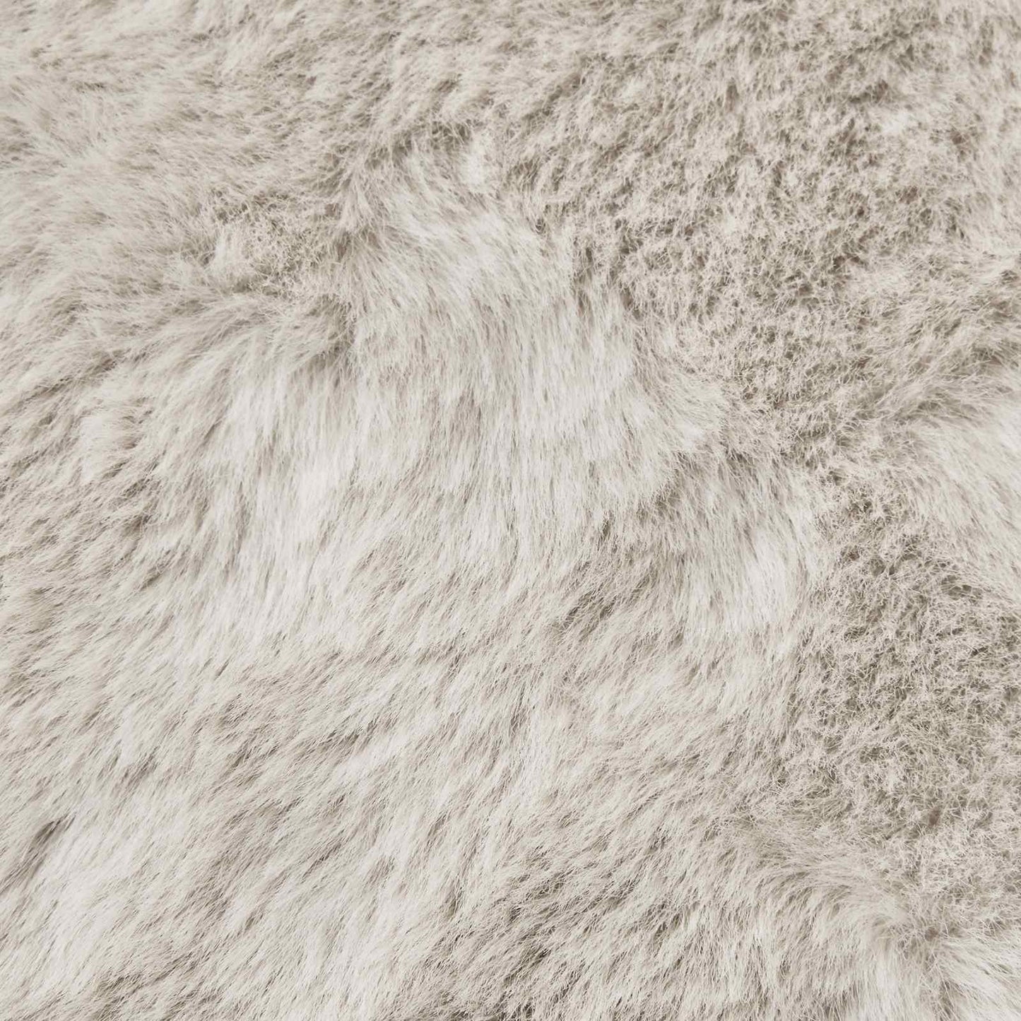 Skridsikker tæppe af kunstig kaninpels OLITE Beige Ø 120 cm
