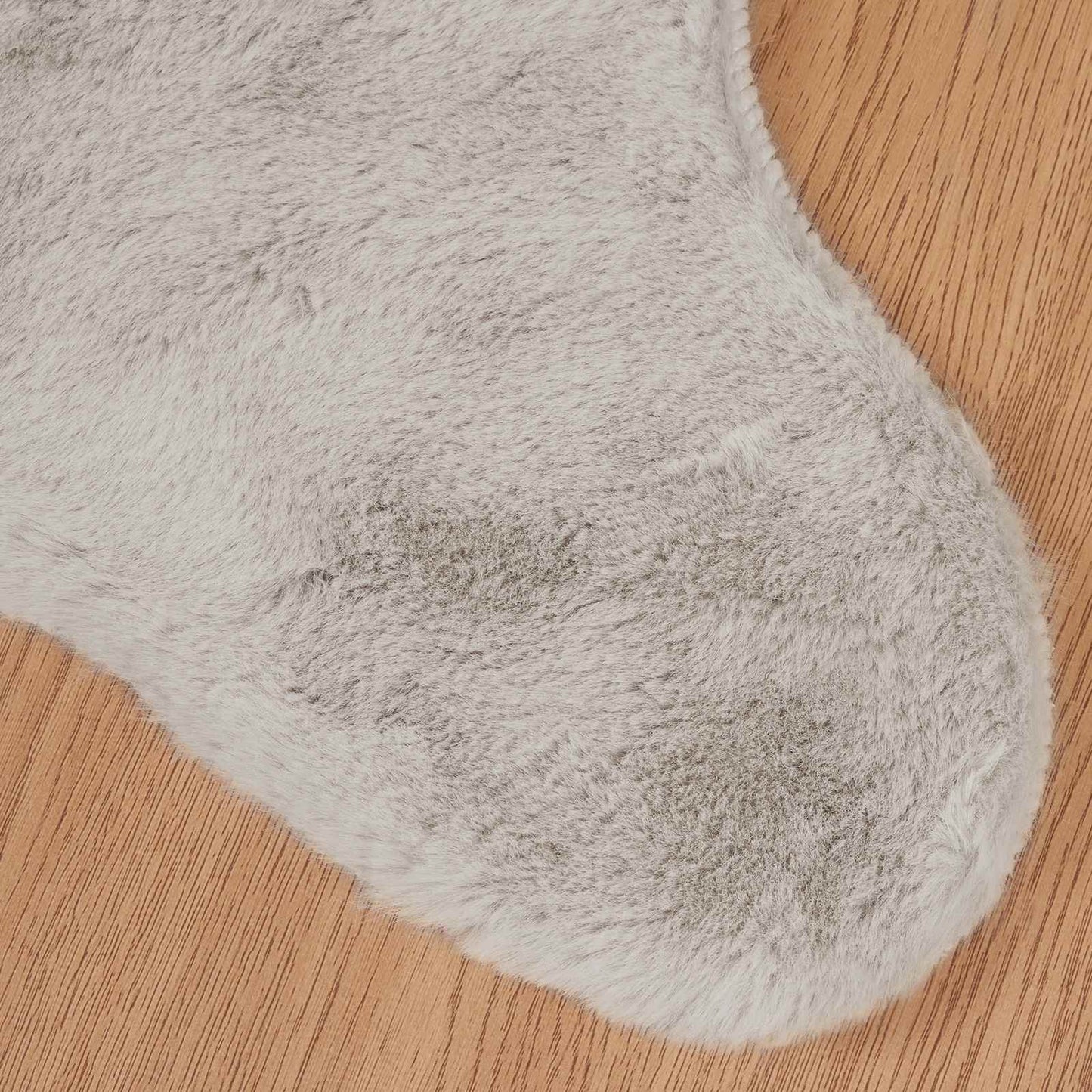Skridsikker tæppe af kunstig kaninpels OLITE Beige 60 x 90 cm