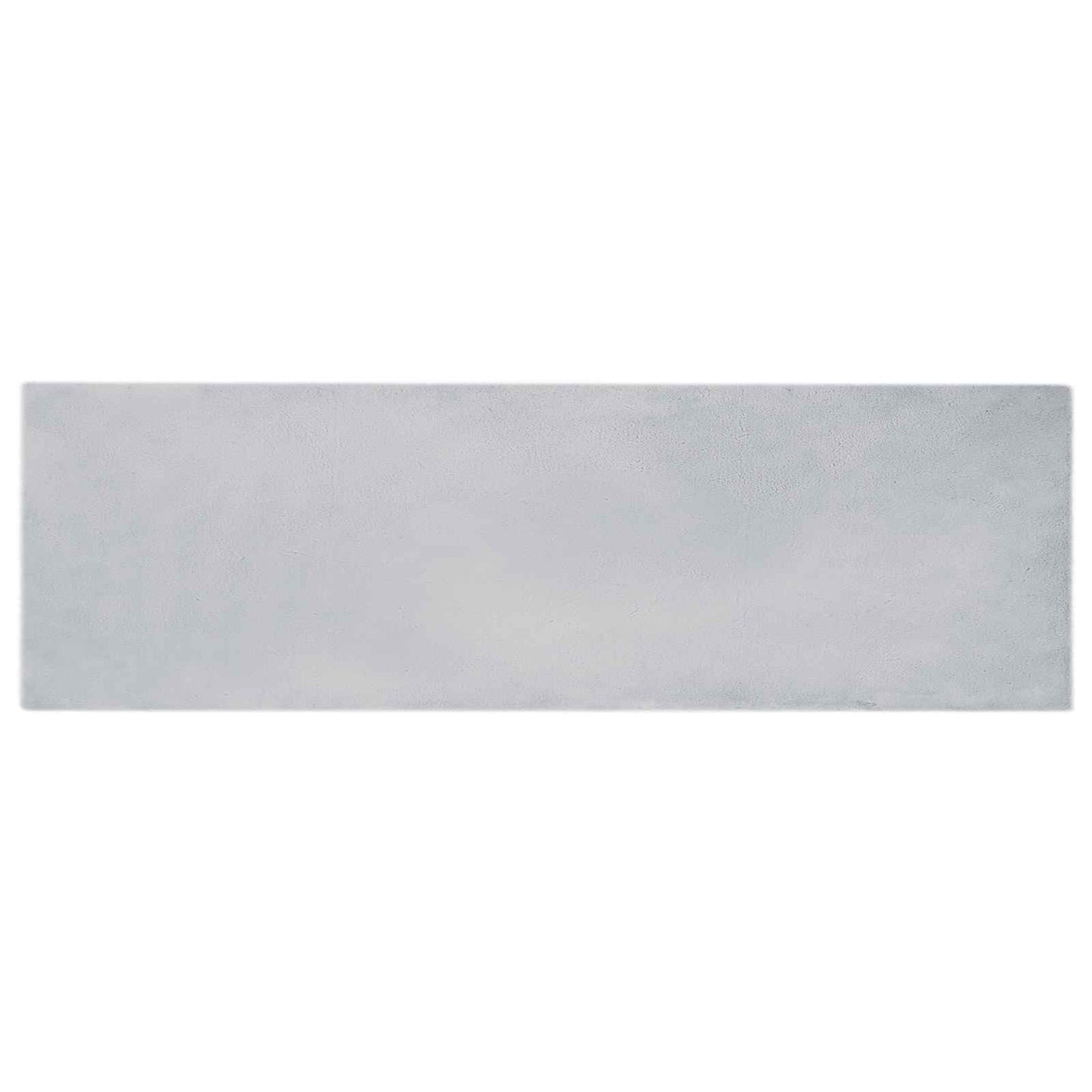 Skridsikker tæppe af kunstig kaninpels OLITE Grå 80 x 250 cm