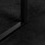 Skridsikker tæppe af kunstig kaninpels OLITE Sort 140 x 200 cm