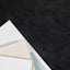 Skridsikker tæppe af kunstig kaninpels OLITE Sort Ø 160 cm