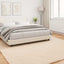 Skridsikker tæppe af kunstig kaninpels OLITE Gråbrun Polyester