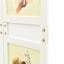 Romdivider Panel Hvid 106 x 165 cm MDF
