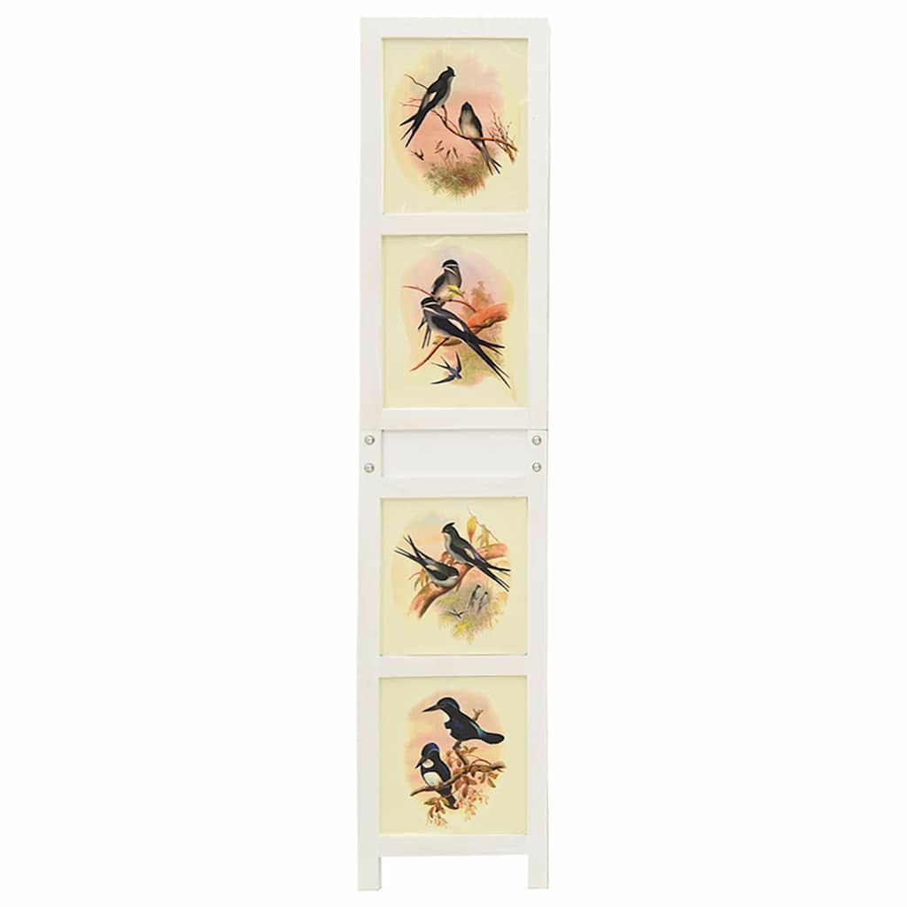 Romdivider Panel Hvid 141,5 x 165 cm MDF