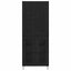 Highboard Sort eg 69,5 x 34 x 180 cm Konstrueret træ