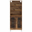 Highboard 2 pcs Gammelt træ Konstrueret træ