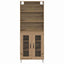 Highboard 2 pcs Artisan Egetræ 69,5 x 34 x 180 cm