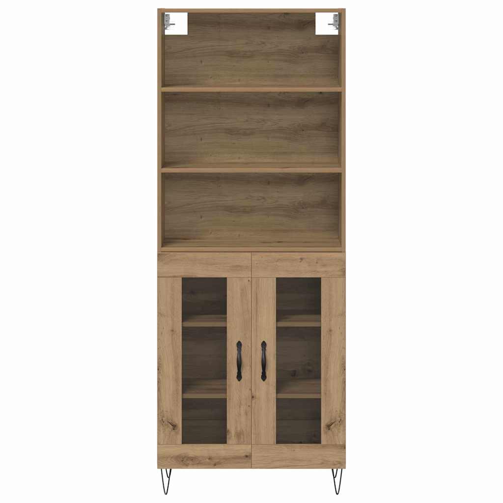 Highboard 2 pcs Artisan Egetræ 69,5 x 34 x 180 cm