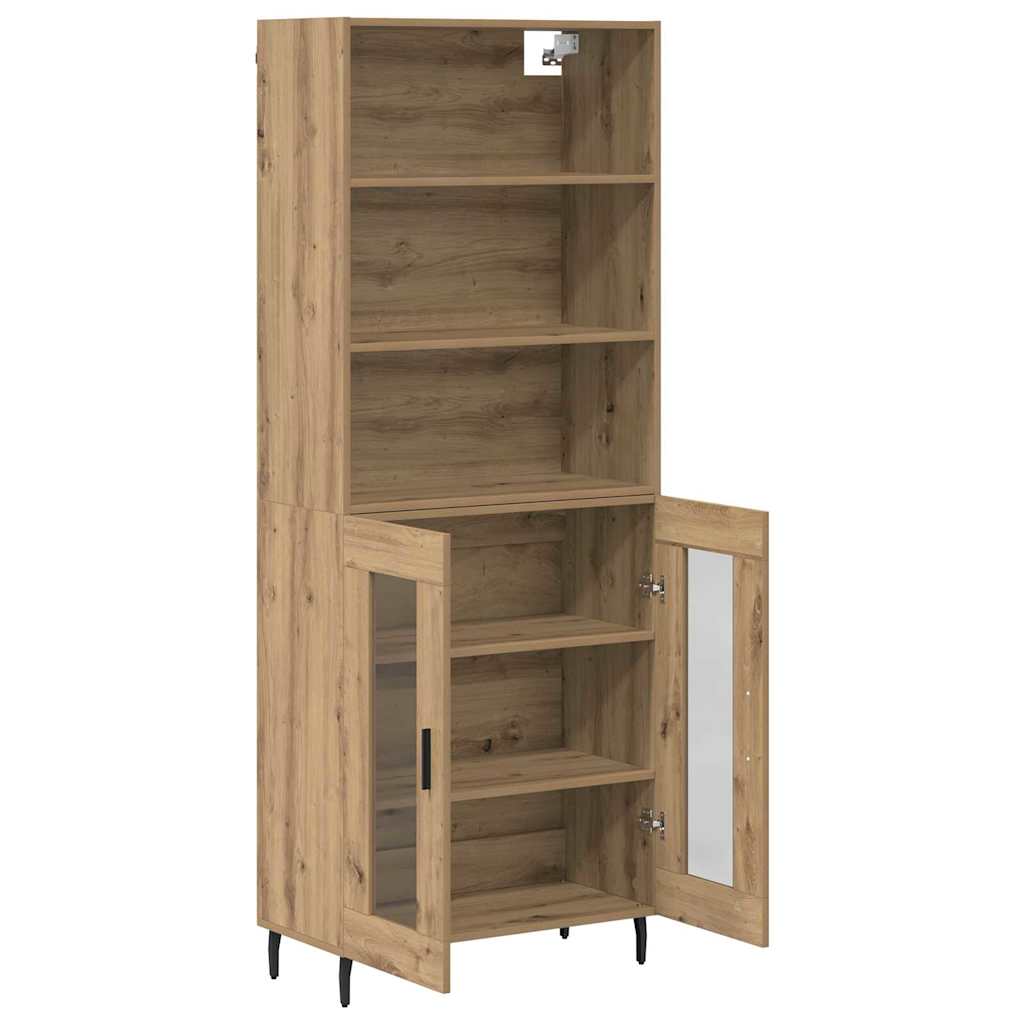 Highboard 2 pcs Artisan Egetræ 69,5 x 32,5 x 180 cm