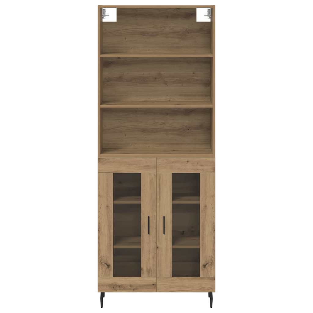 Highboard 2 pcs Artisan Egetræ 69,5 x 32,5 x 180 cm