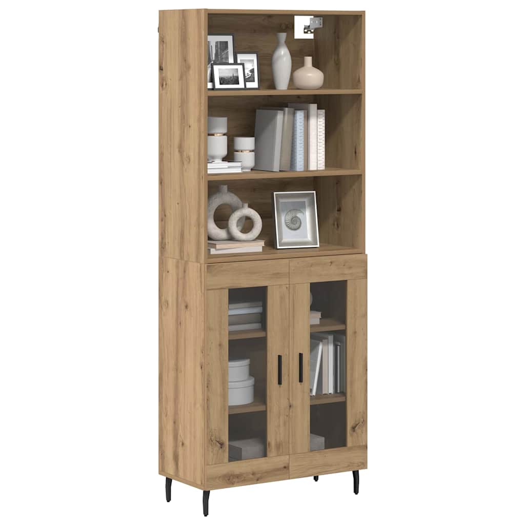 Highboard 2 pcs Artisan Egetræ 69,5 x 32,5 x 180 cm