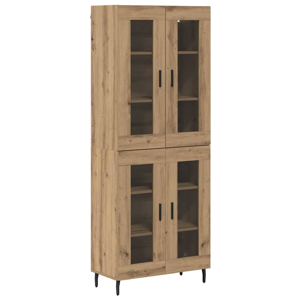 Highboard 2 pcs Artisan Egetræ 69,5 x 34 x 180 cm