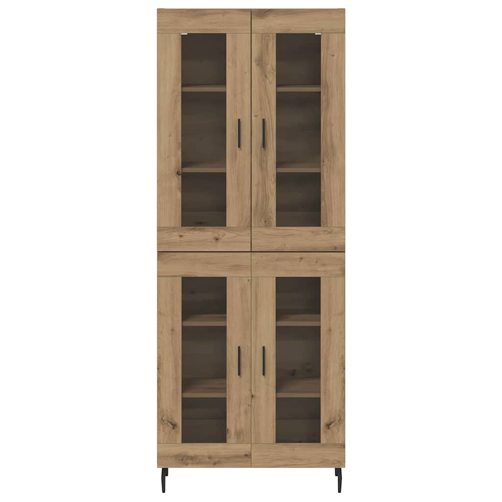 Highboard 2 pcs Artisan Egetræ 69,5 x 34 x 180 cm