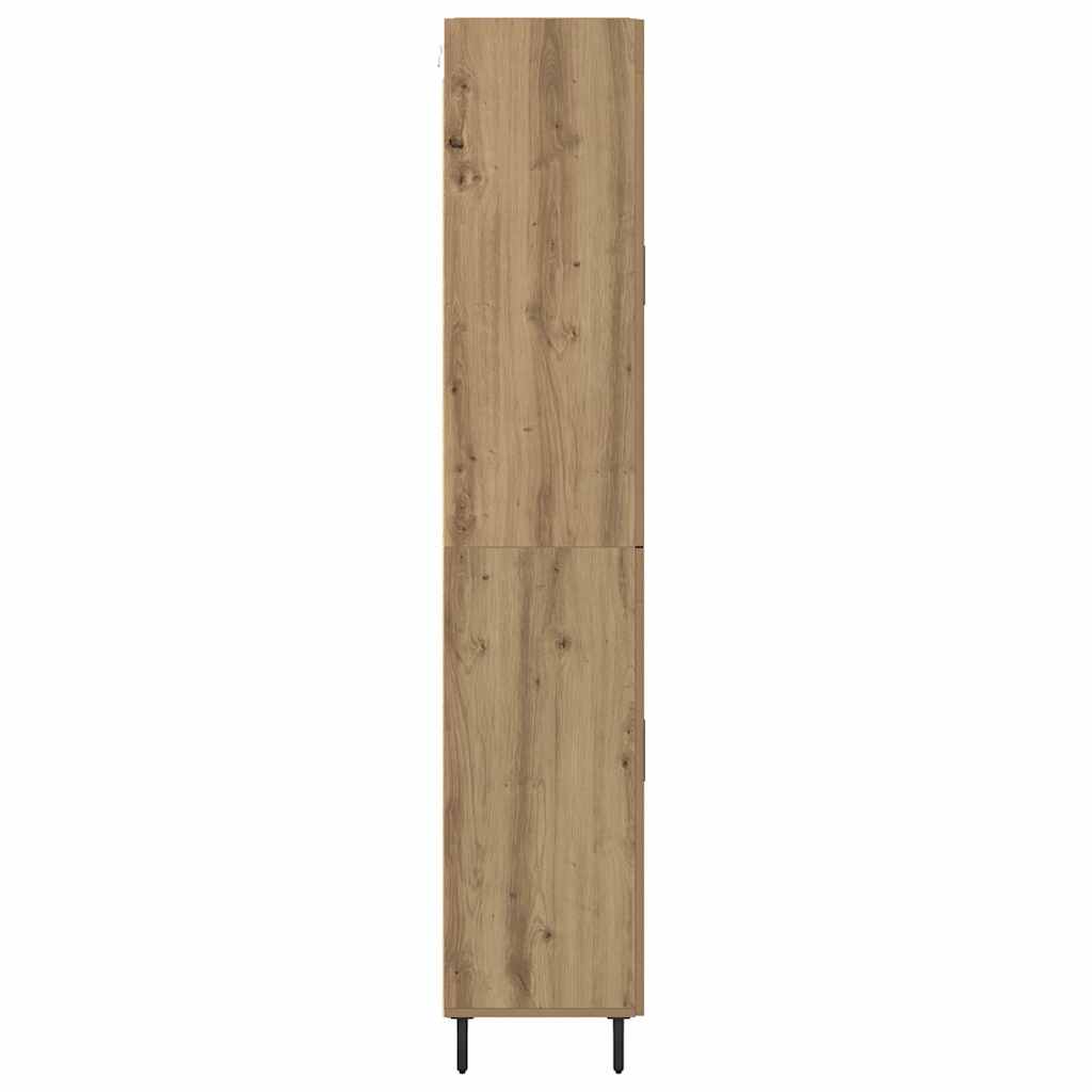 Highboard 2 pcs Artisan Egetræ 69,5 x 34 x 180 cm