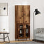 Highboard Gammelt træ 69,5 x 34 x 180 cm Konstrueret træ