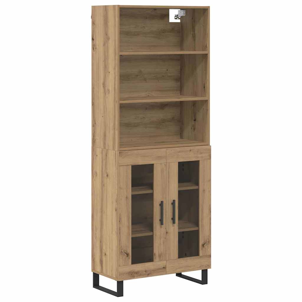 Highboard 2 pcs Artisan Egetræ 69,5 x 34 x 180 cm