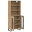 Highboard 2 pcs Artisan Egetræ 69,5 x 34 x 180 cm