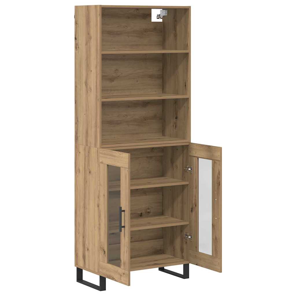 Highboard 2 pcs Artisan Egetræ 69,5 x 34 x 180 cm