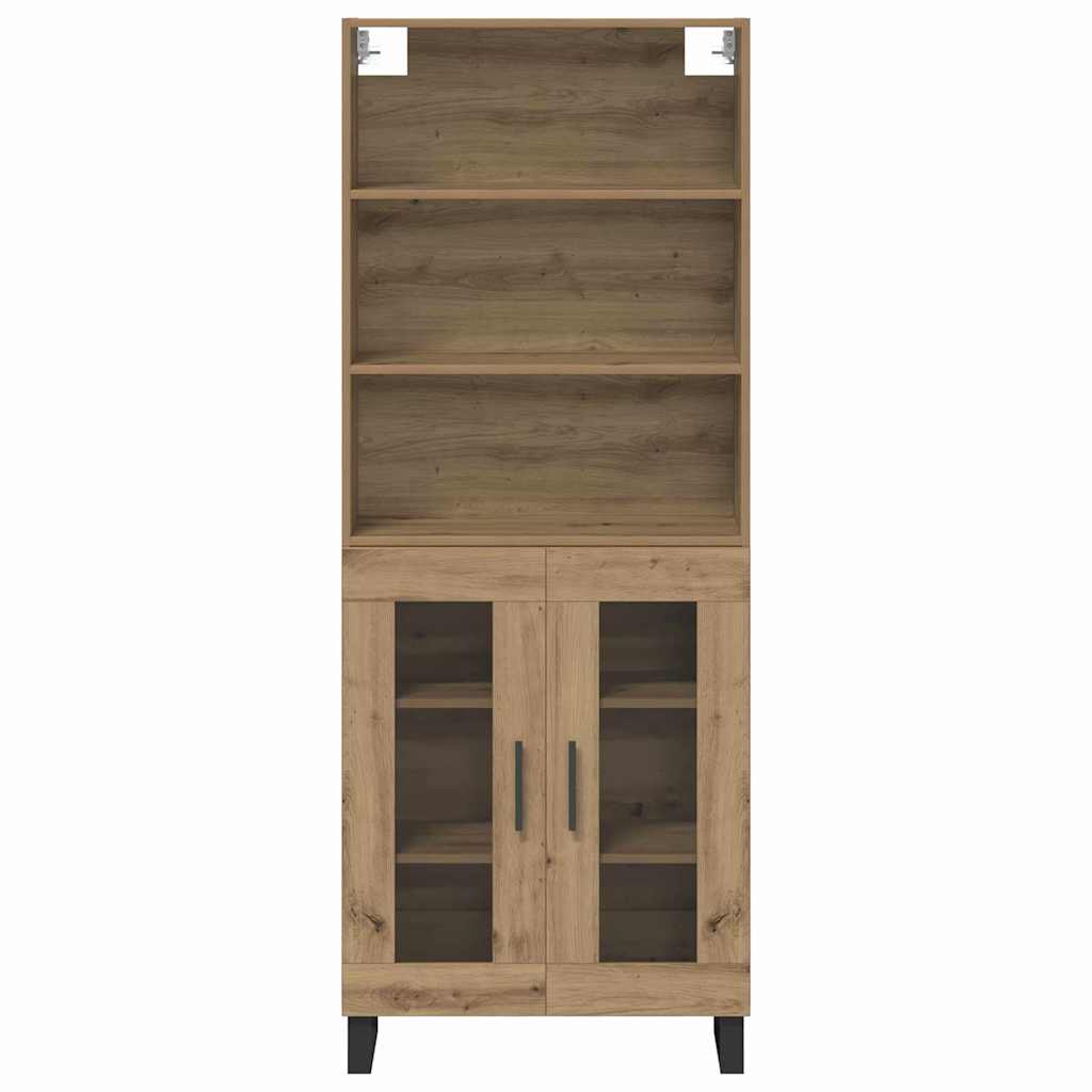 Highboard 2 pcs Artisan Egetræ 69,5 x 34 x 180 cm