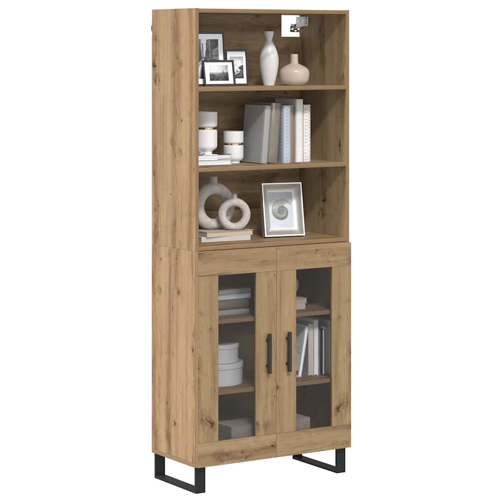 Highboard 2 pcs Artisan Egetræ 69,5 x 34 x 180 cm