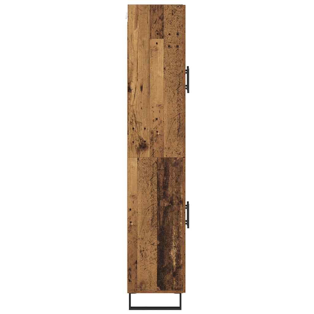 Highboard Gammelt træ 69,5 x 34 x 180 cm Konstrueret træ