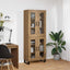 Highboard 2 pcs Artisan Egetræ 69,5 x 34 x 180 cm