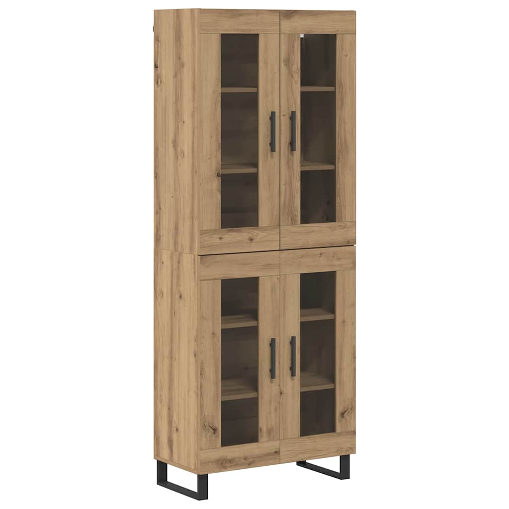 Highboard 2 pcs Artisan Egetræ 69,5 x 34 x 180 cm
