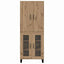 Highboard 2 pcs Artisan Egetræ 69,5 x 34 x 180 cm