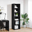 Kabinet Sort eg 50 x 41 x 185 cm Konstrueret træ