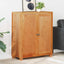 Kabinet med opbevaring Brun 80 x 35 x 95 cm Massivt Eg Træ