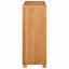 Kabinet med opbevaring Brun 80 x 35 x 95 cm Massivt Eg Træ