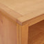 Kabinet med opbevaring Brun 80 x 35 x 95 cm Massivt Eg Træ