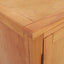 Kabinet med opbevaring Brun 78 x 50 x 70 cm Massivt Eg Træ
