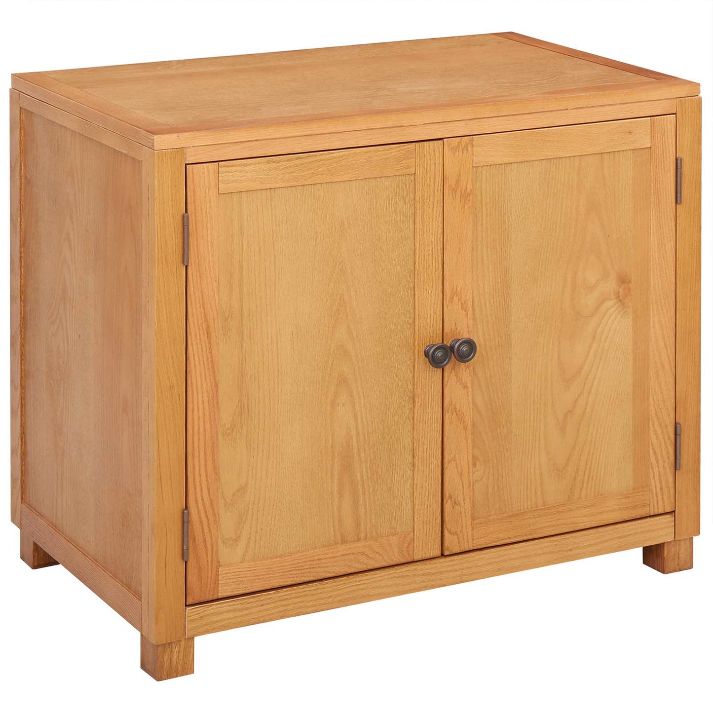 Kabinet med opbevaring Brun 78 x 50 x 70 cm Massivt Eg Træ