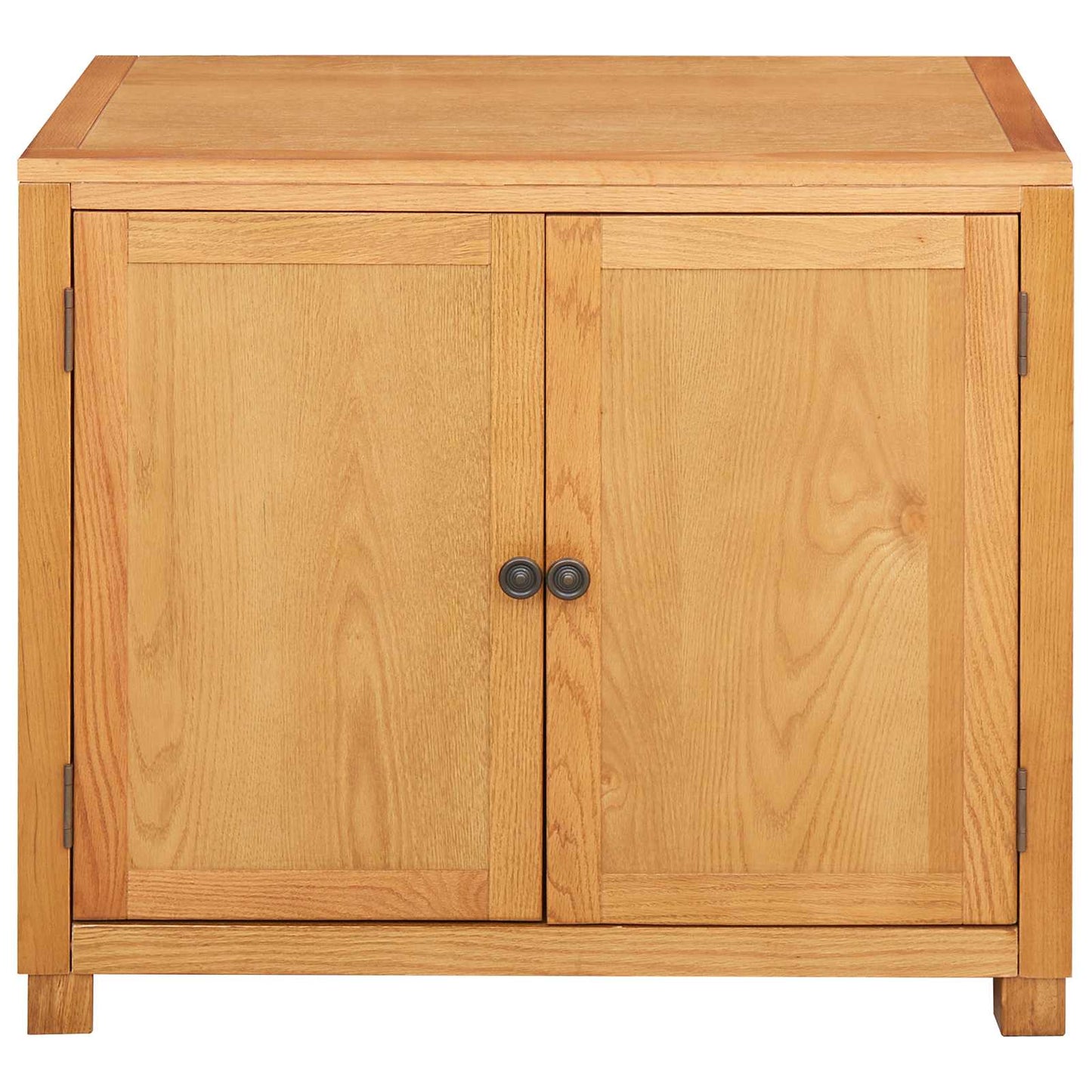 Kabinet med opbevaring Brun 78 x 50 x 70 cm Massivt Eg Træ