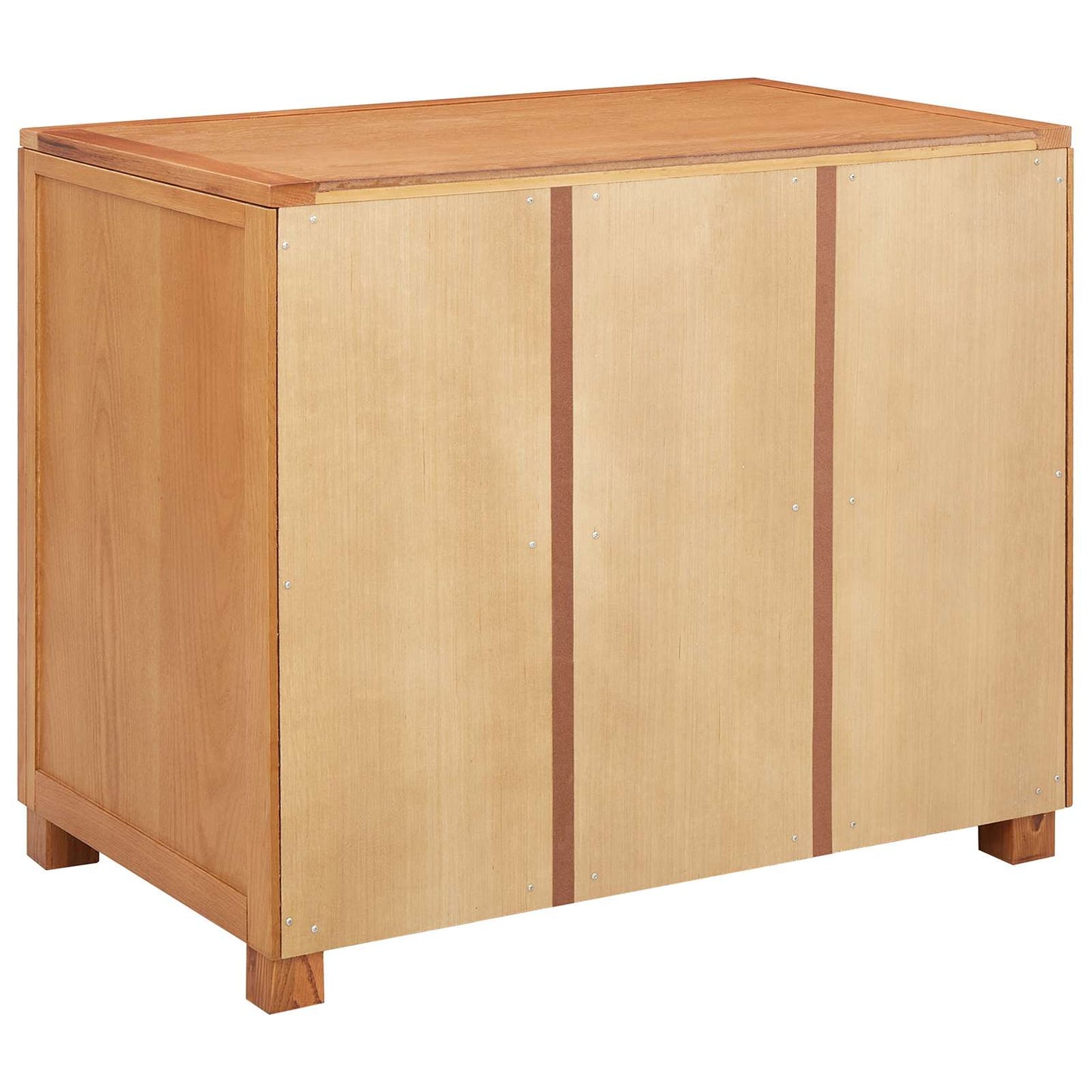 Kabinet med skuffe Brun 80 x 50 x 70 cm Massivt Eg Træ