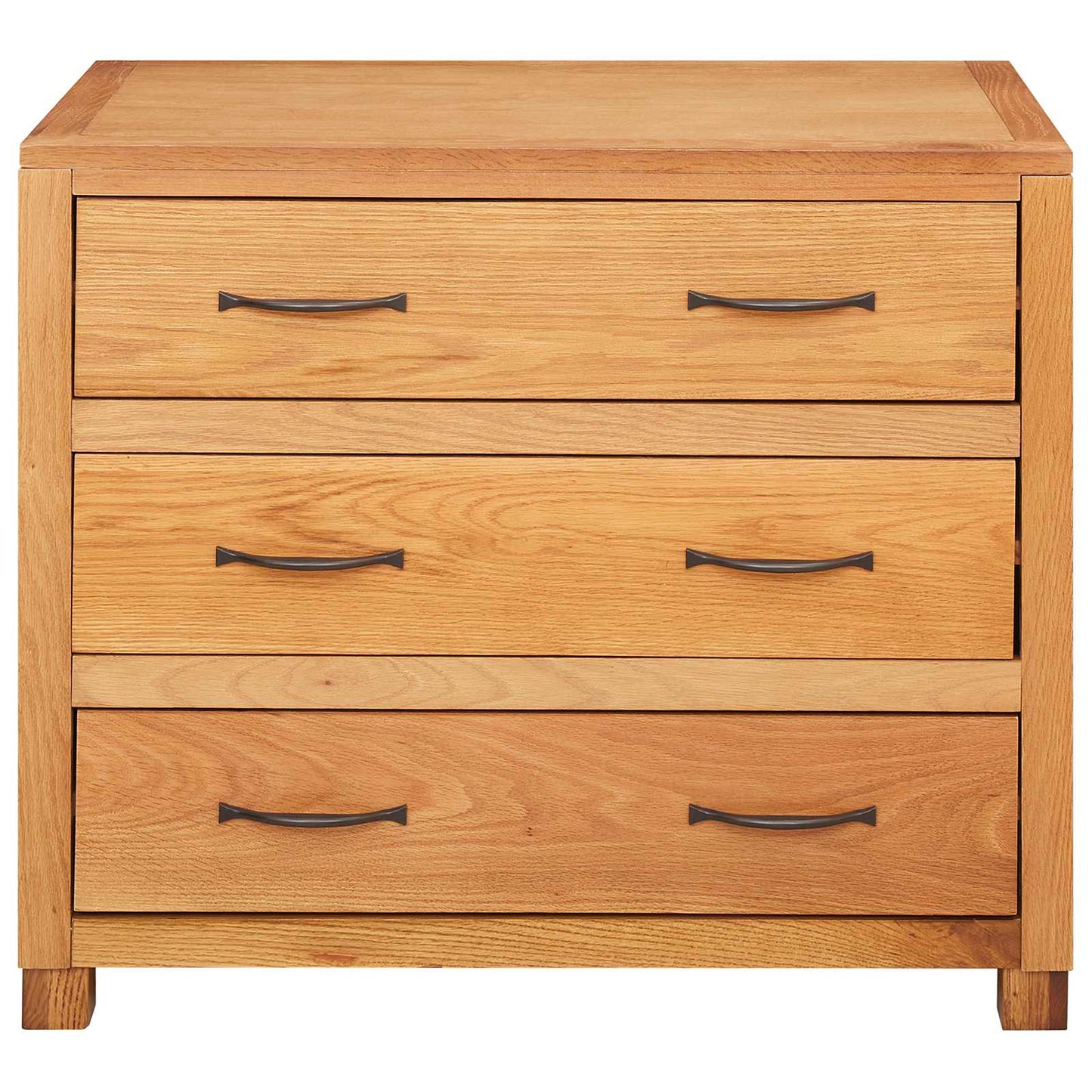 Kabinet med skuffe Brun 80 x 50 x 70 cm Massivt Eg Træ