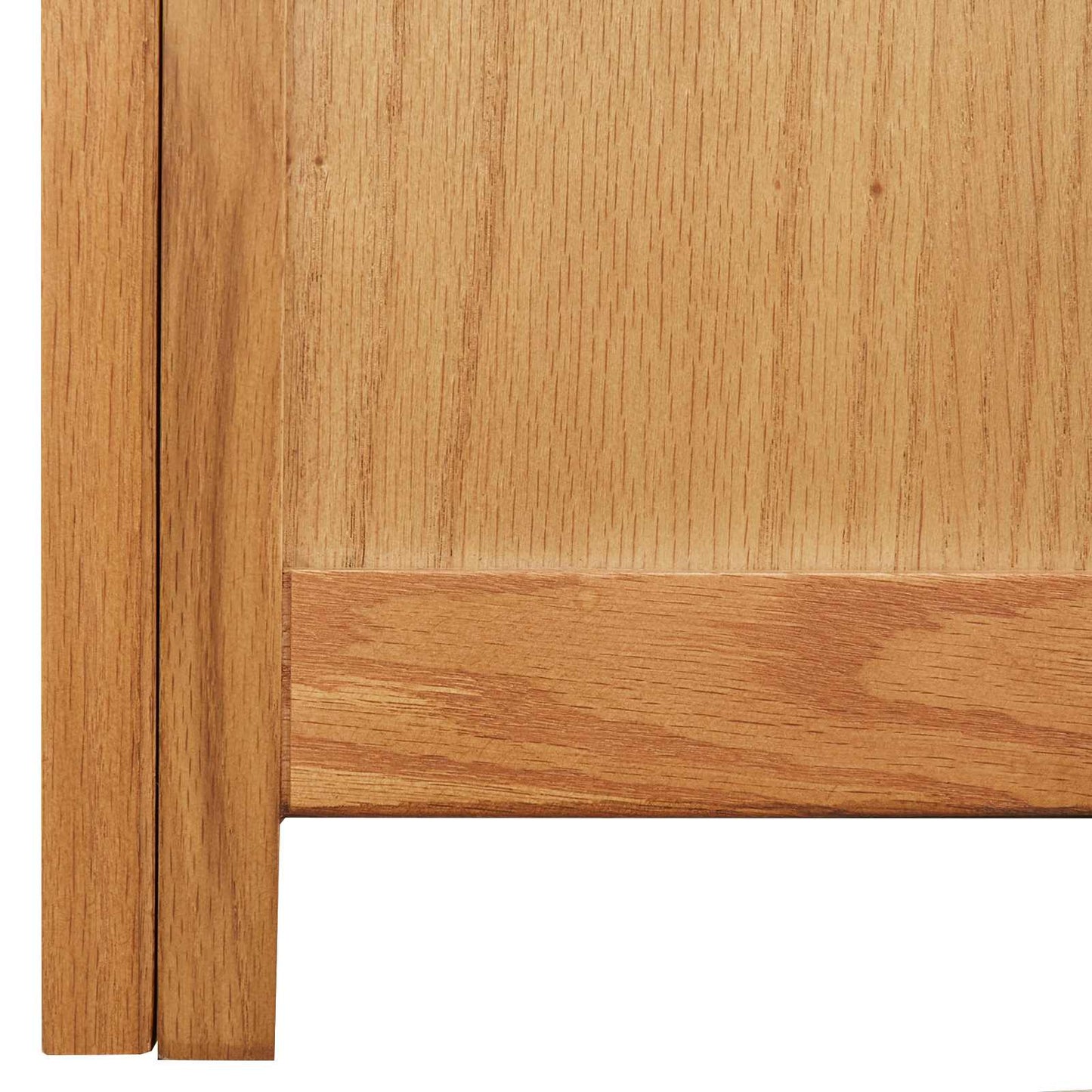 Opbevaringskasse med opbevaring 50 x 45 x 45 cm Massivt Eg Træ