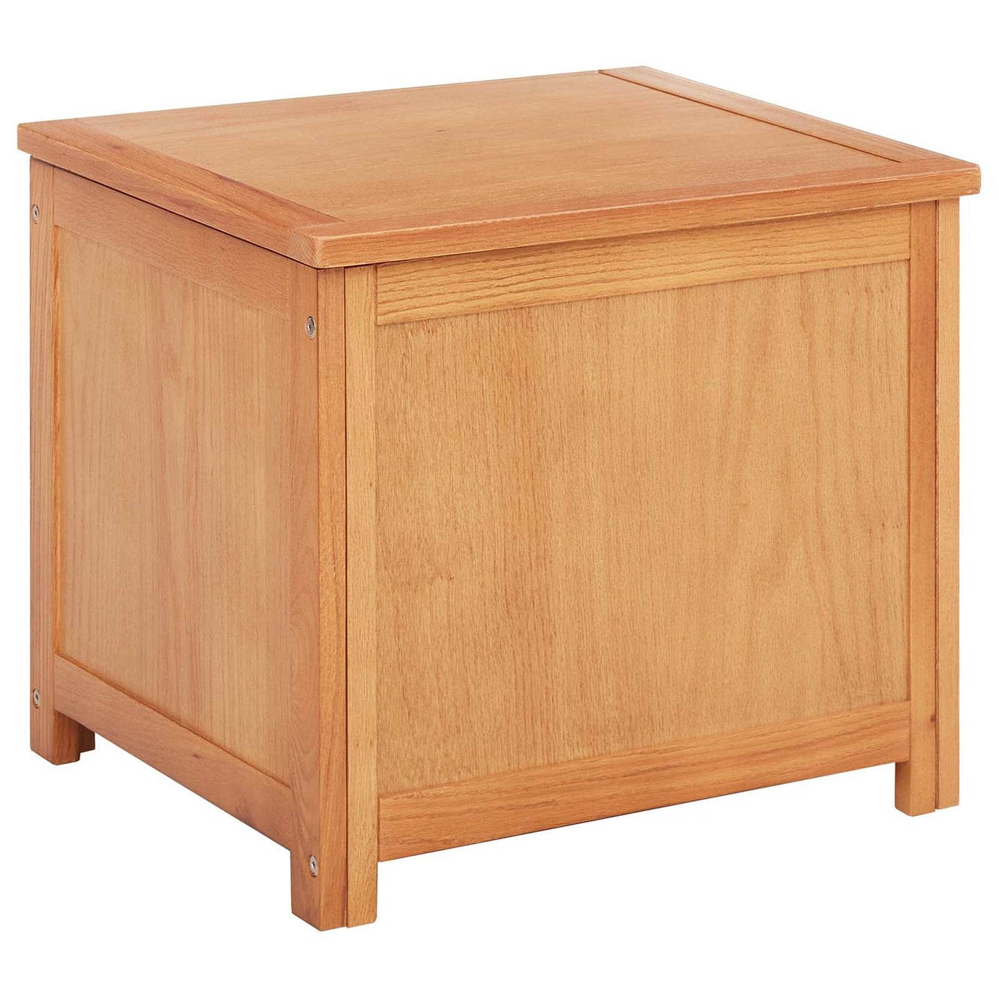 Opbevaringskasse med opbevaring 50 x 45 x 45 cm Massivt Eg Træ