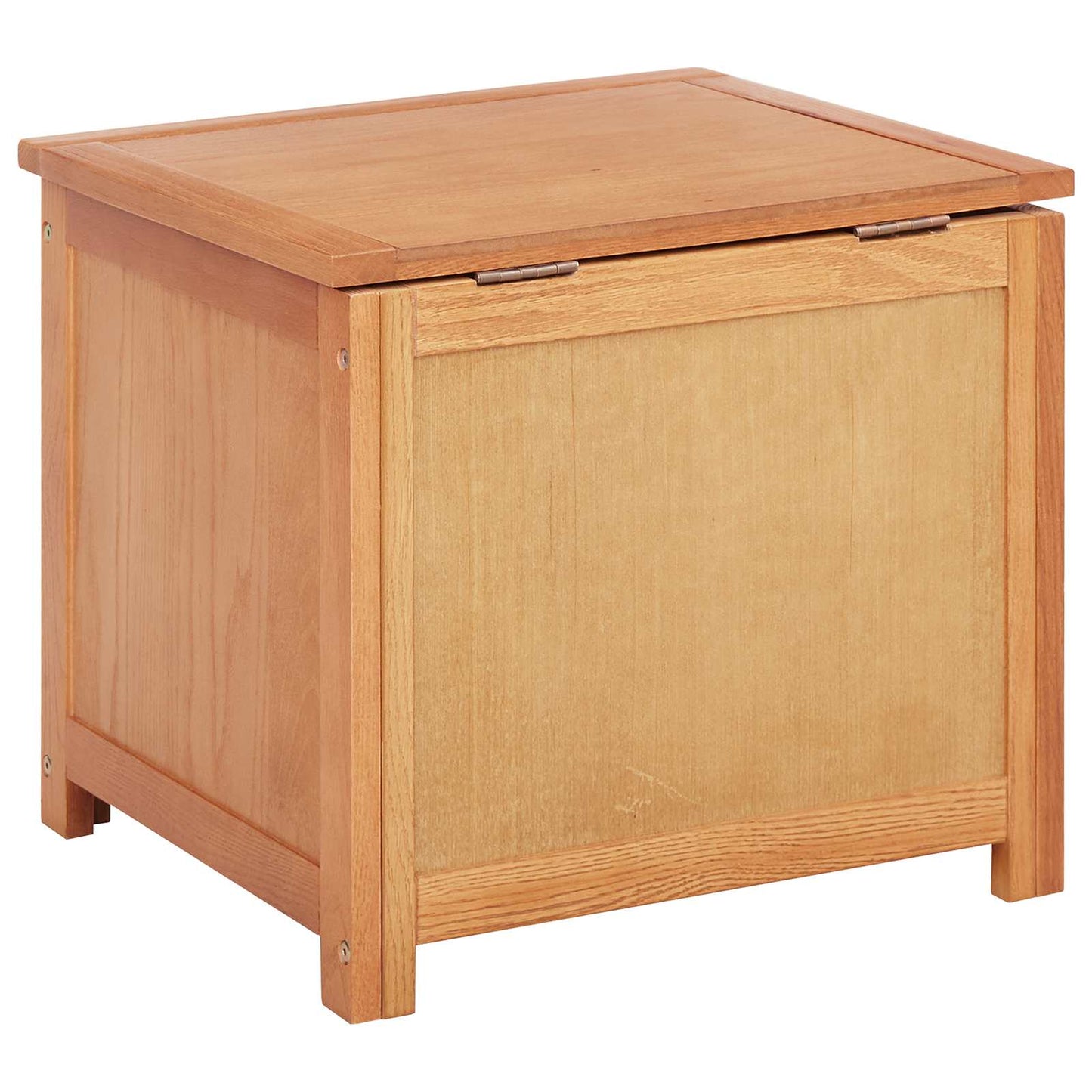 Opbevaringskasse med opbevaring 50 x 45 x 45 cm Massivt Eg Træ