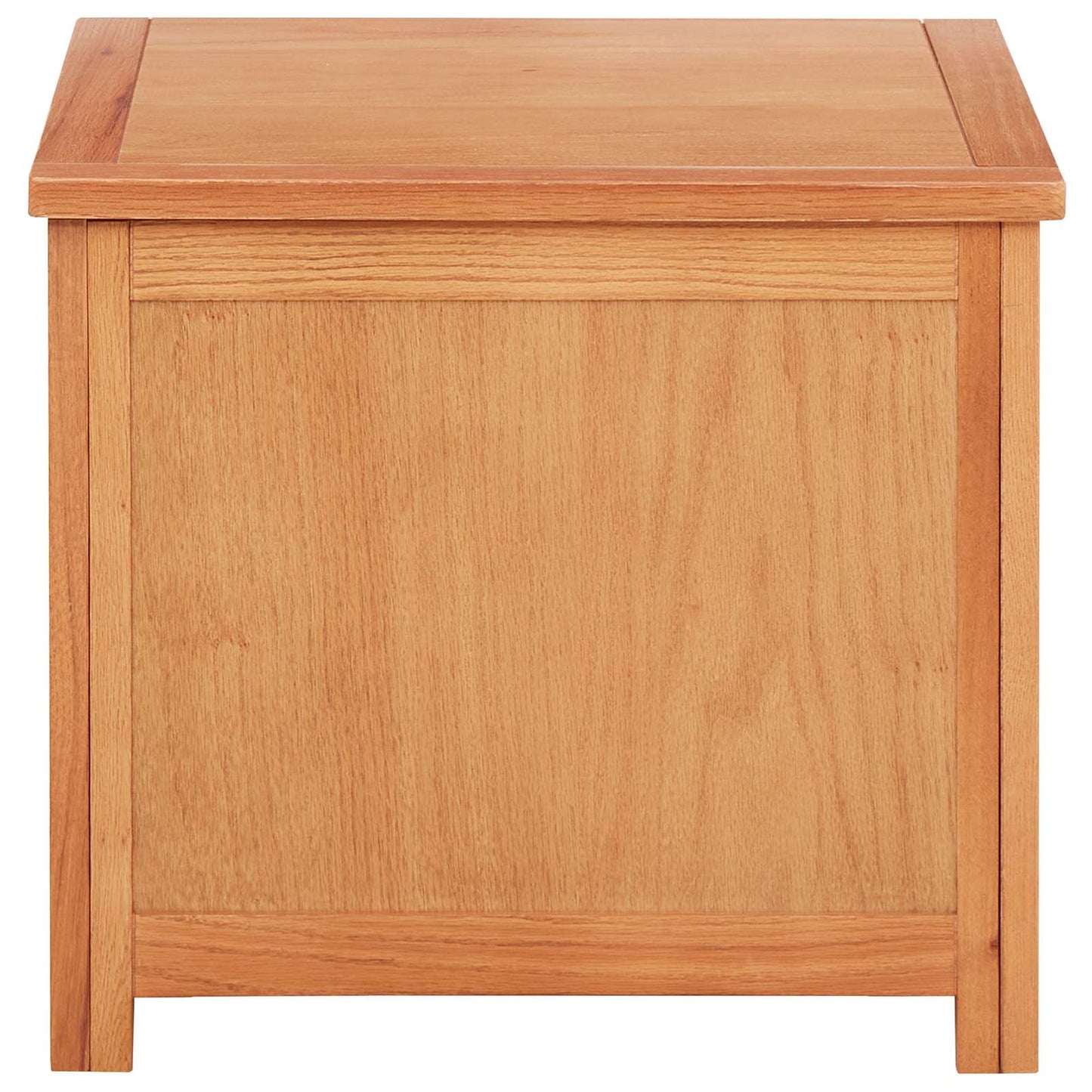 Opbevaringskasse med opbevaring 50 x 45 x 45 cm Massivt Eg Træ