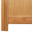 Opbevaringskasse 90 x 45 x 45 cm Massivt Eg Træ