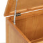 Opbevaringskasse 90 x 45 x 45 cm Massivt Eg Træ