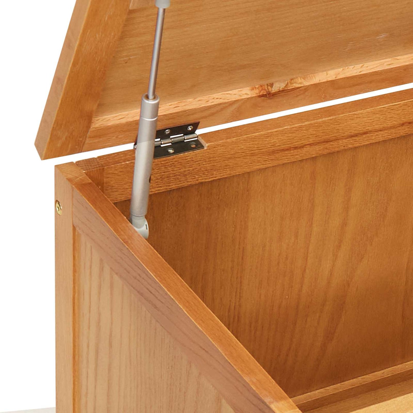 Opbevaringskasse 90 x 45 x 45 cm Massivt Eg Træ
