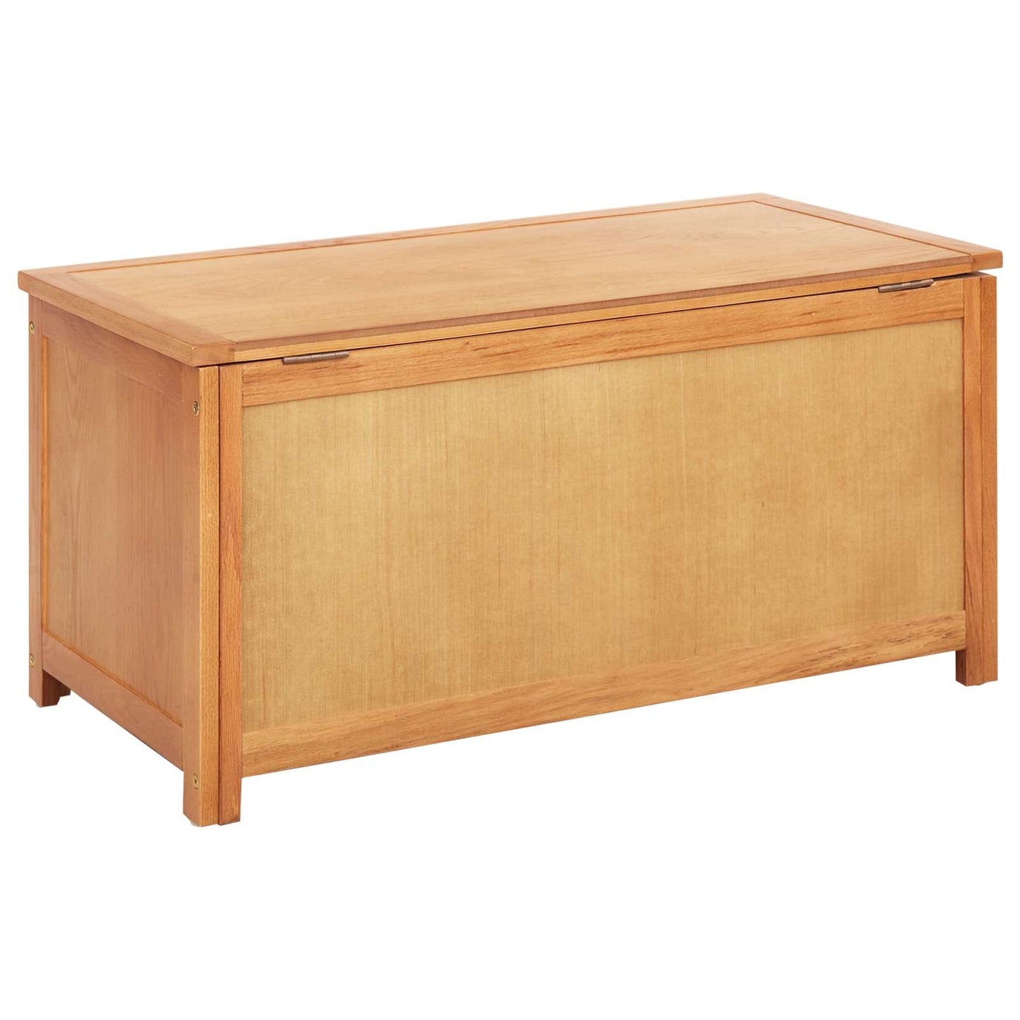 Opbevaringskasse 90 x 45 x 45 cm Massivt Eg Træ