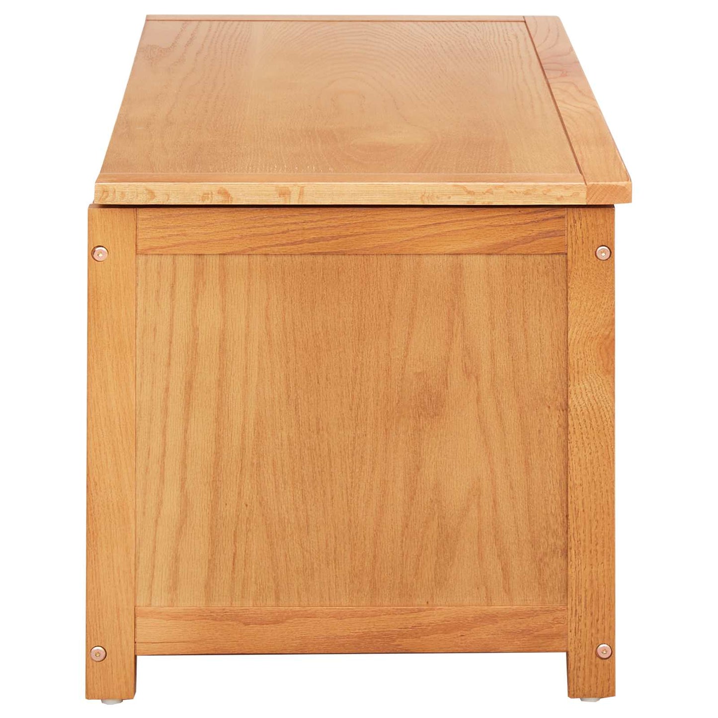Opbevaringskasse 90 x 45 x 45 cm Massivt Eg Træ