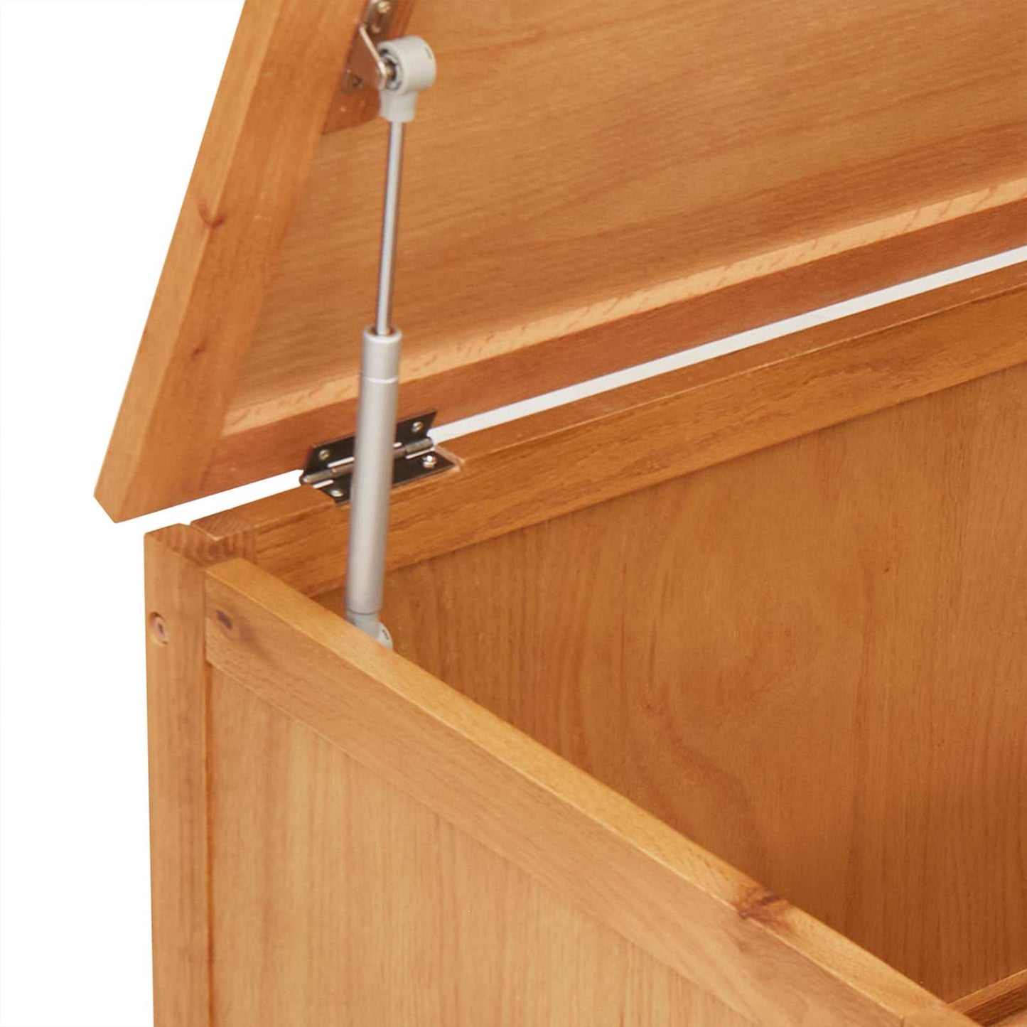 Opbevaringskasse 110 x 45 x 45 cm Massivt Eg Træ