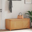 Opbevaringskasse 110 x 45 x 45 cm Massivt Eg Træ
